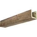 12x22W x 12x22H x 8&L 3-Sided Faux Wood Ceiling Beam M337059