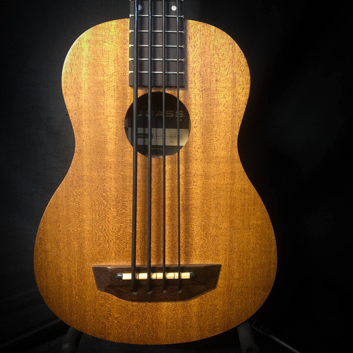 Satin Mahogany Acoustic-Electric U-Bass J3146