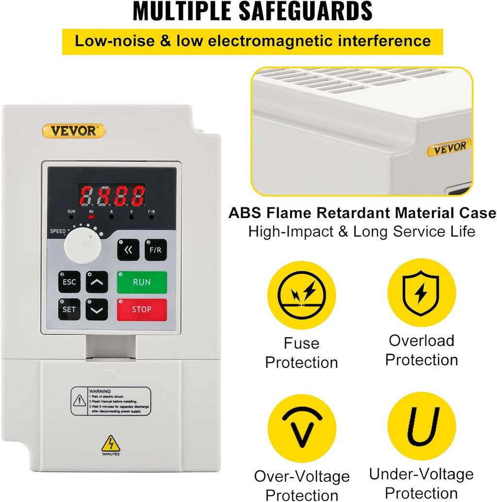 2.2KW 110V 3HP Variable Frequency Drive W33701