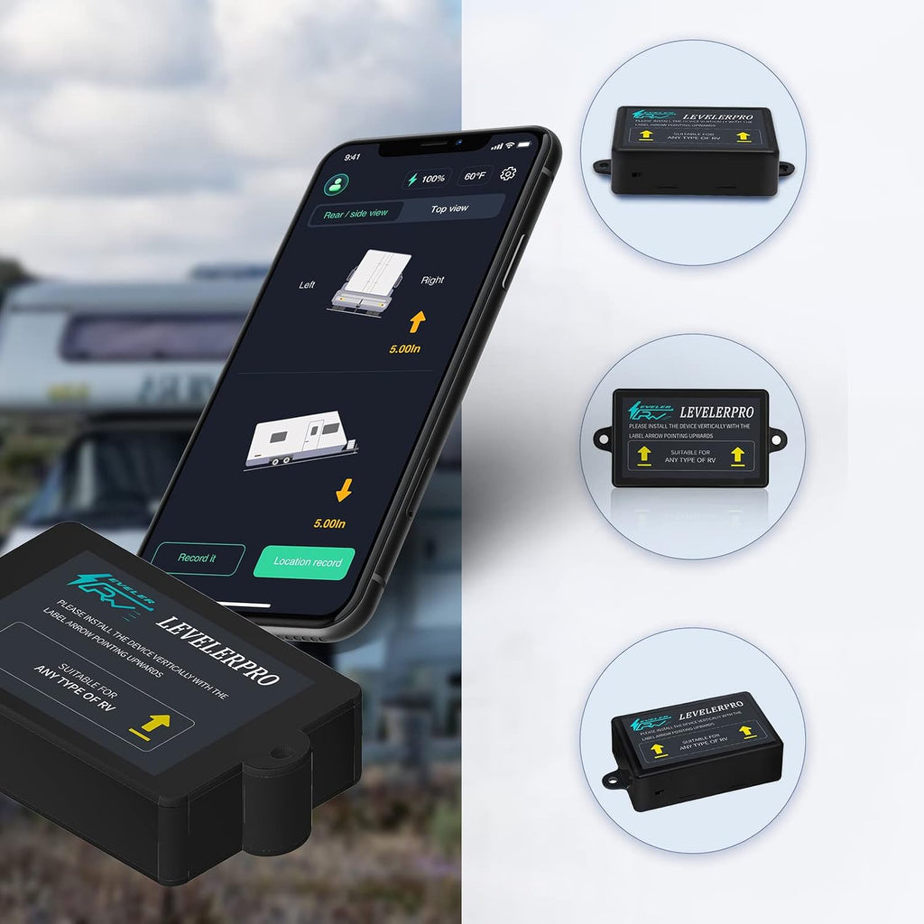 Wireless Vehicle Leveling System for RVs Y460