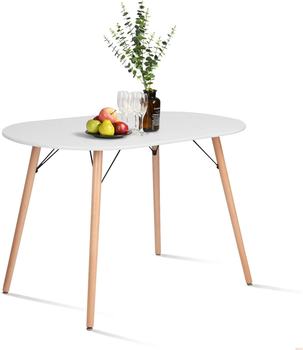 Farmhouse Oval Wood Dining Table N409014