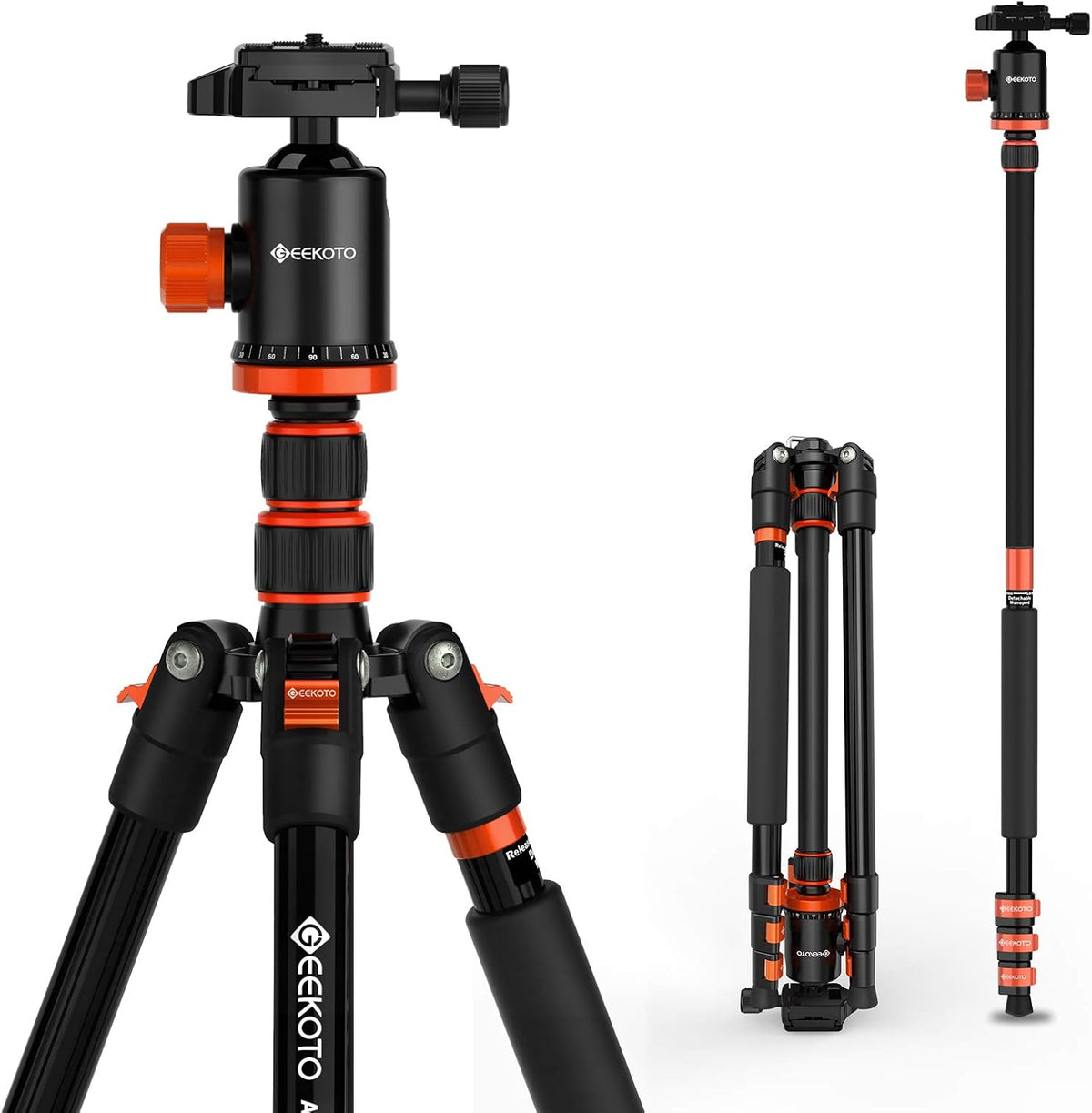 Compact Aluminum Camera Tripod with 360° Ball Head P26419