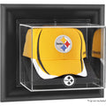 Black Framed Wall-Mountable Cap Display Case O792374