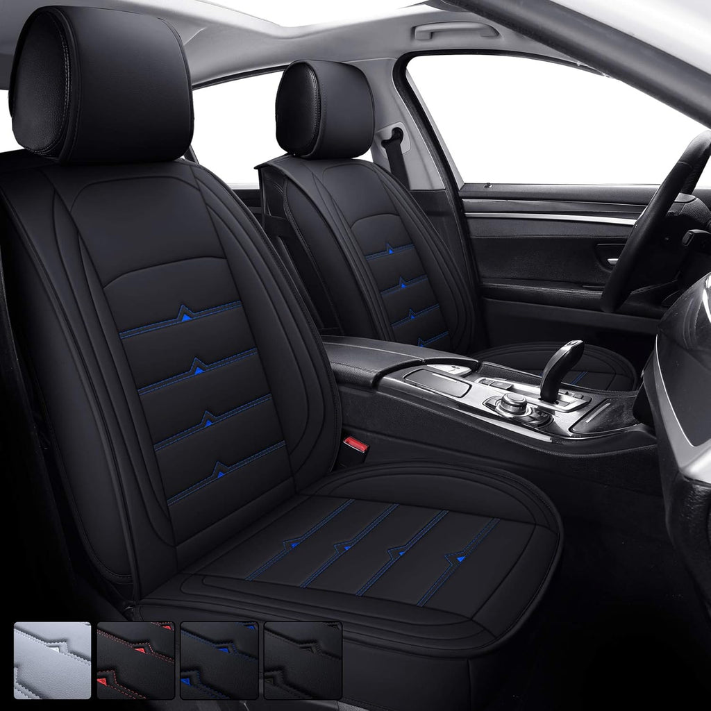 Waterproof Faux Leather Full Set Car Seat Covers F56402
