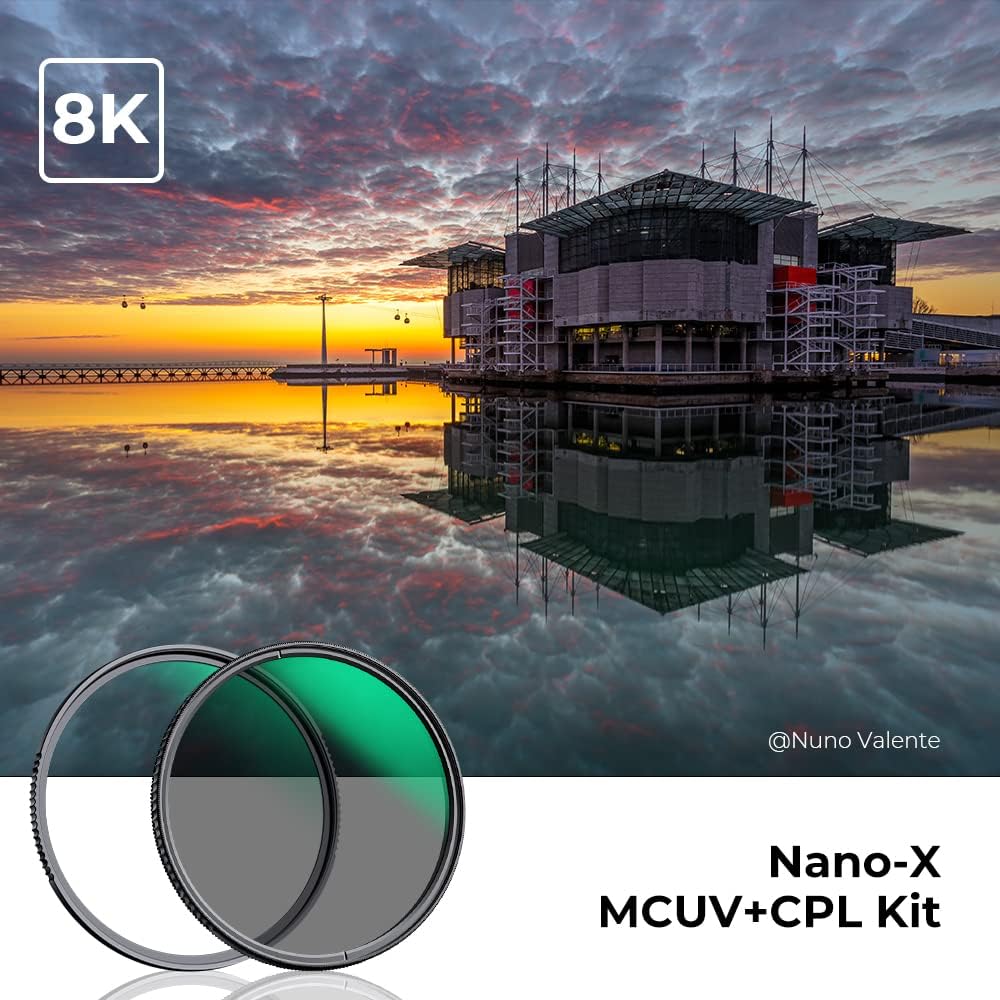 67mm Circular Polarizers Filter & UV Protection Filter Kit (2 pcs) A205