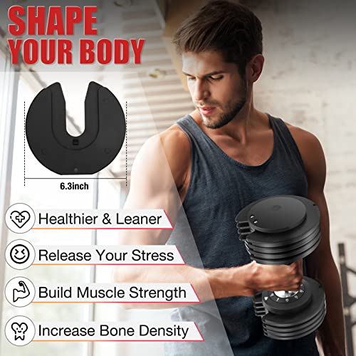 Adjustable 25lb/55lb Dumbbell Set L579