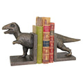 Cast Iron Dinosaur Bookend Pair K860