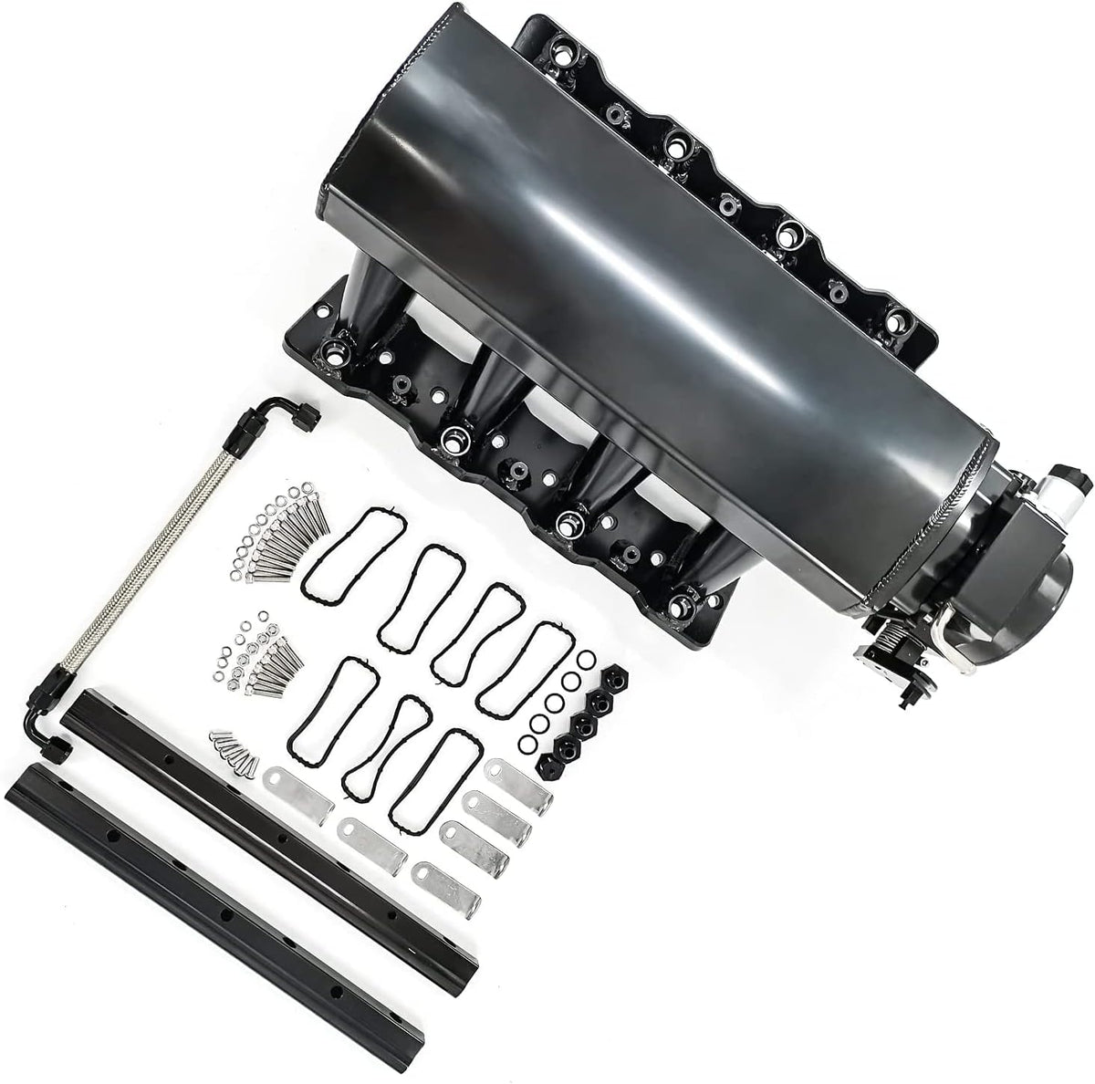 Intake Manifold with Throttle Body and Fuel Rails F148