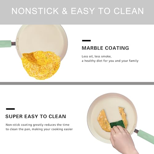 8.7 inch Nonstick Crepe Pan (Light Pink) V1898