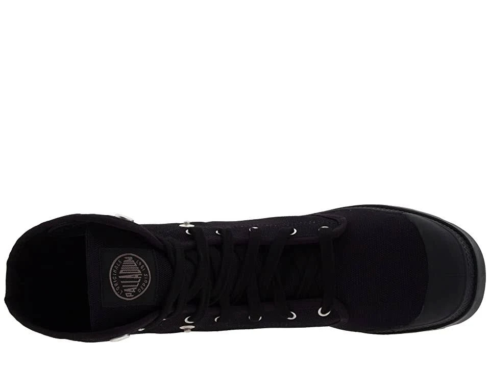 Black Canvas Boots T43548