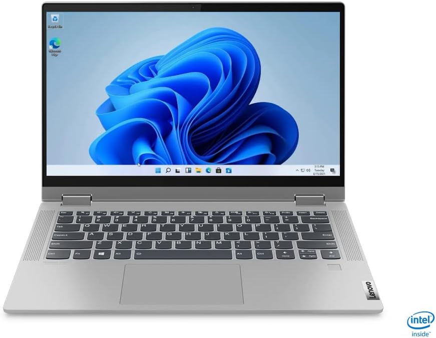 14" FHD Touchscreen 2-in-1 Laptop Computer, Intel i3-1115G4, 4GB RAM, 256GB SSD, Platinum Gray, Win 11 D13227