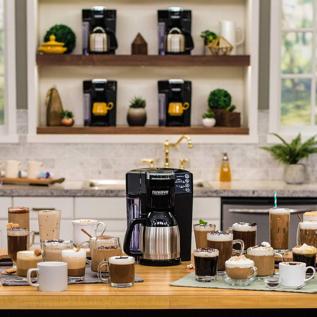 3-in-1 Coffee System with Reusable Cup and Stainless-Steel Carafe T15731