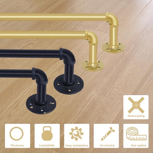 Black Curtain Rod E279578