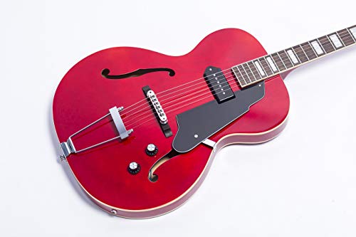 Red Hollow Body Electric Guitar H3232