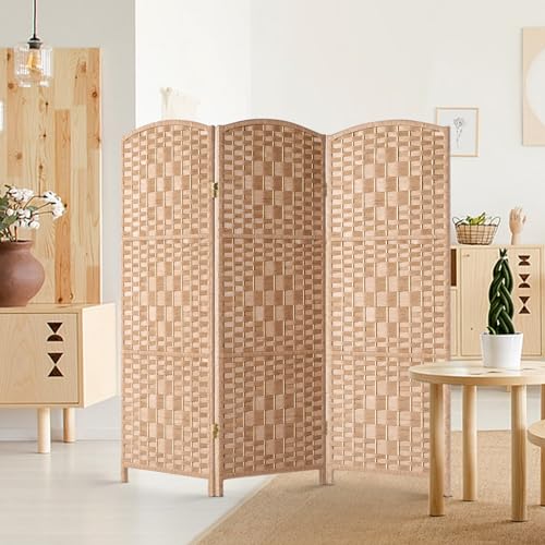 3 Panel Dark Mocha Folding Privacy Screen V827