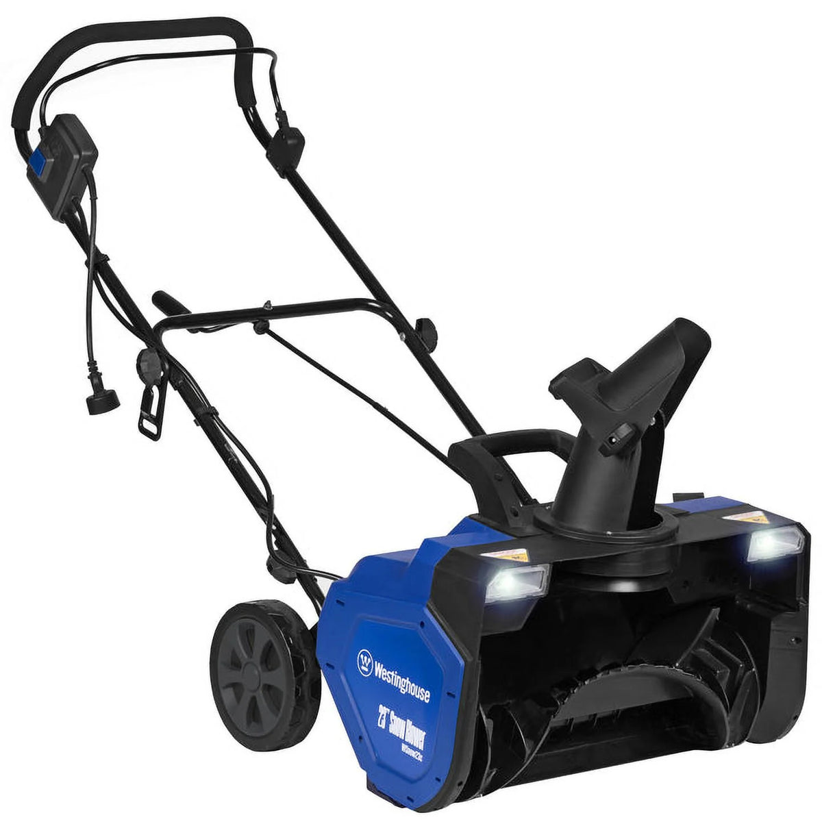 23" 15A Corded Electric Snow Blower with LED Lights Y981467