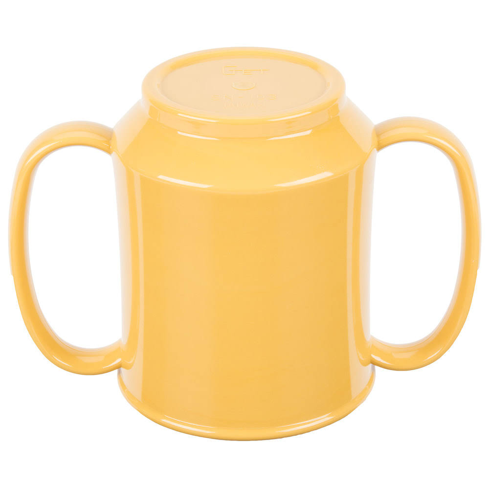 8 oz. Tropical Yellow Tritan Two Handle Mug L386021