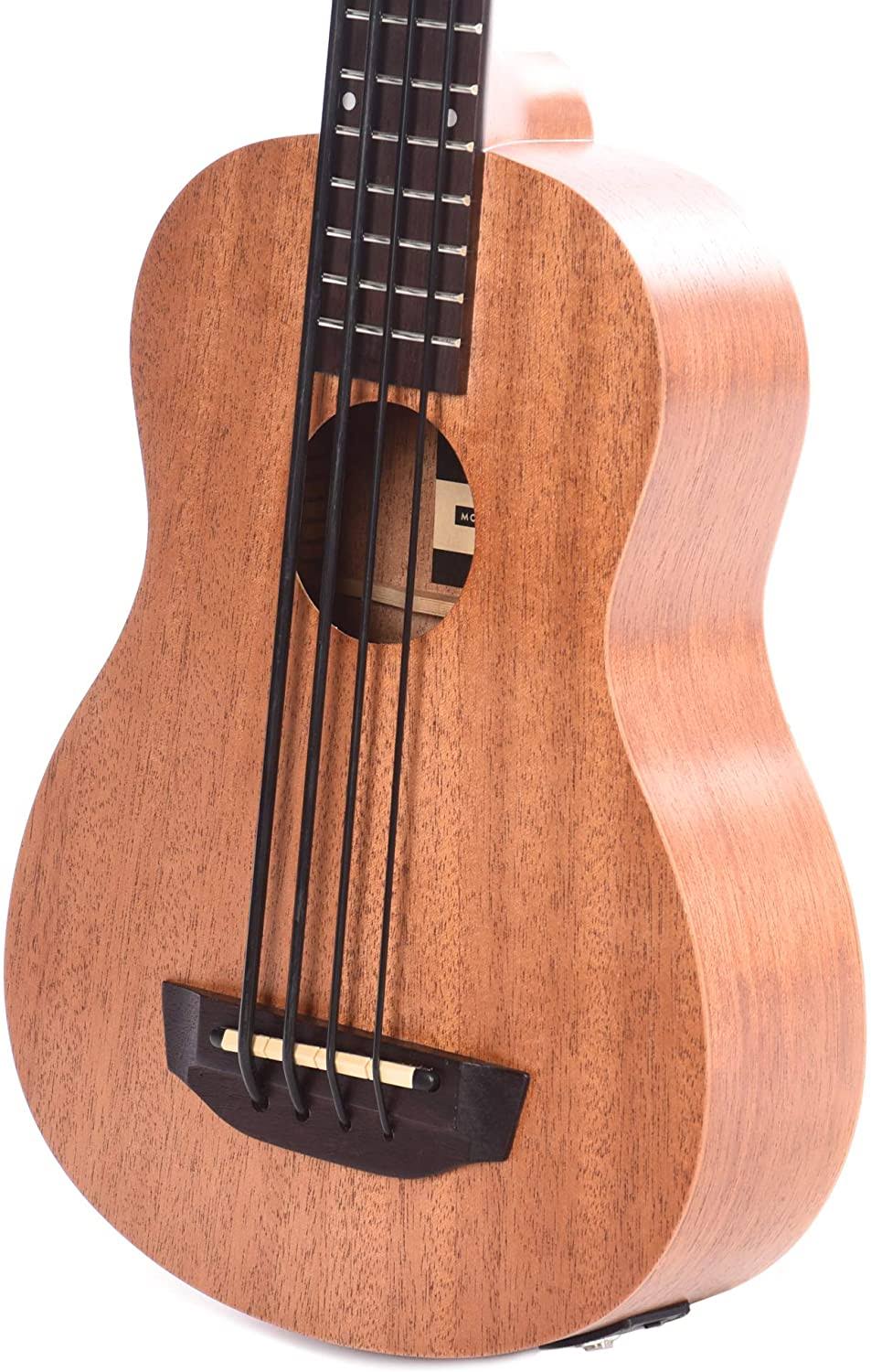 Satin Mahogany Acoustic-Electric U-Bass J3146