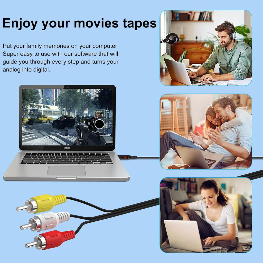 USB Audio Video Capture Card W356