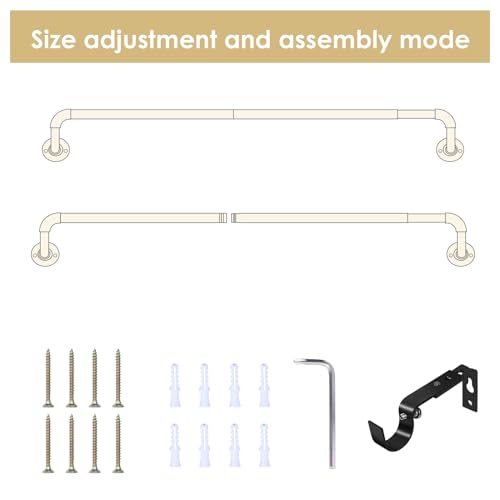 Black Curtain Rod E279578