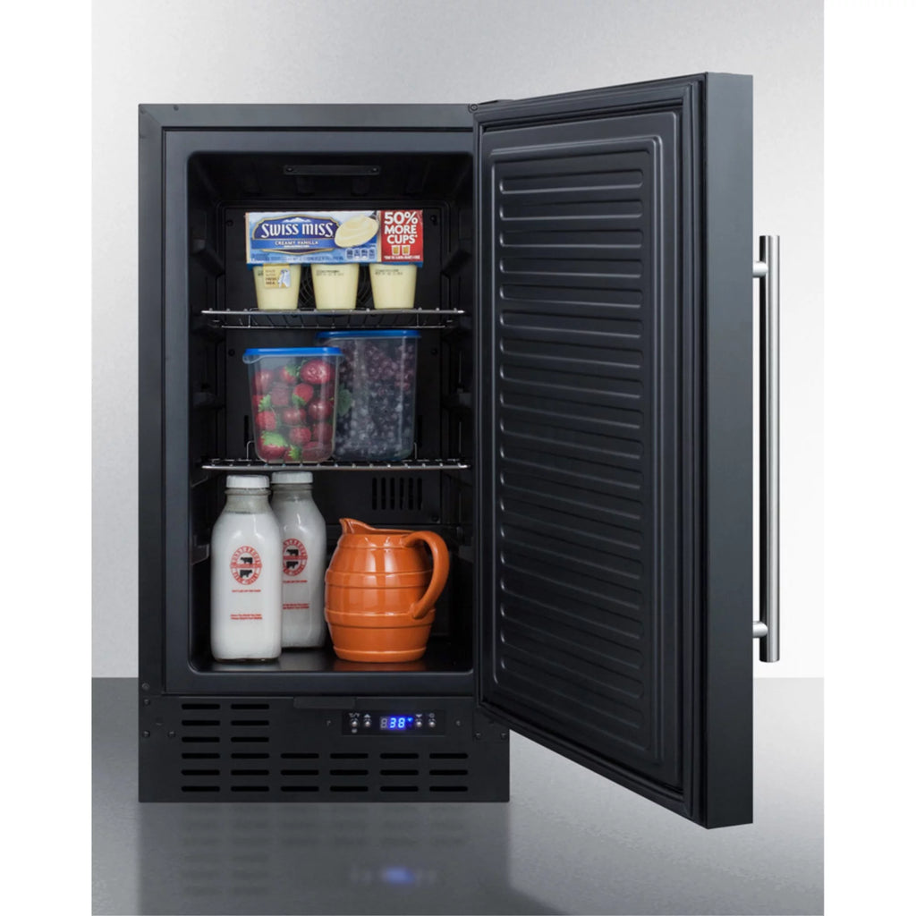 Black Compact Refrigerator A613