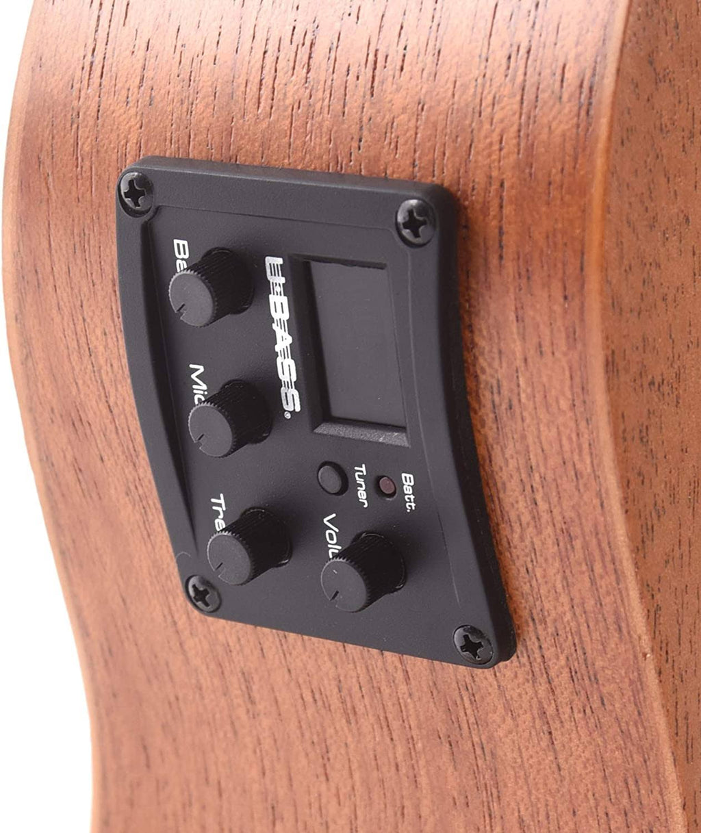 Satin Mahogany Acoustic-Electric U-Bass J3146