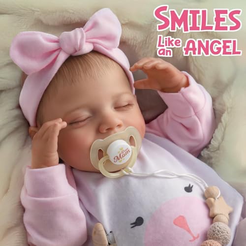 20-Inch Realistic Newborn Vinyl Reborn Baby Doll M57392