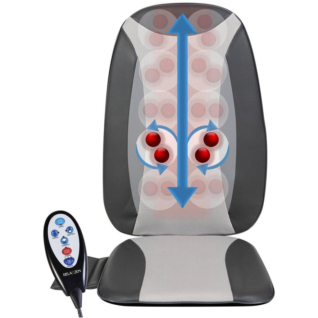 Gray Full Back Shiatsu Massage Cushion L51388