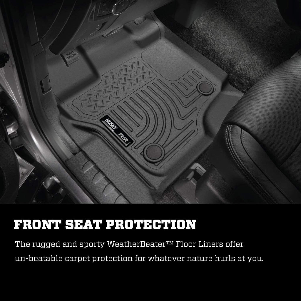 Black Front & 2nd Seat Floor Liners 3 Pcs L73853