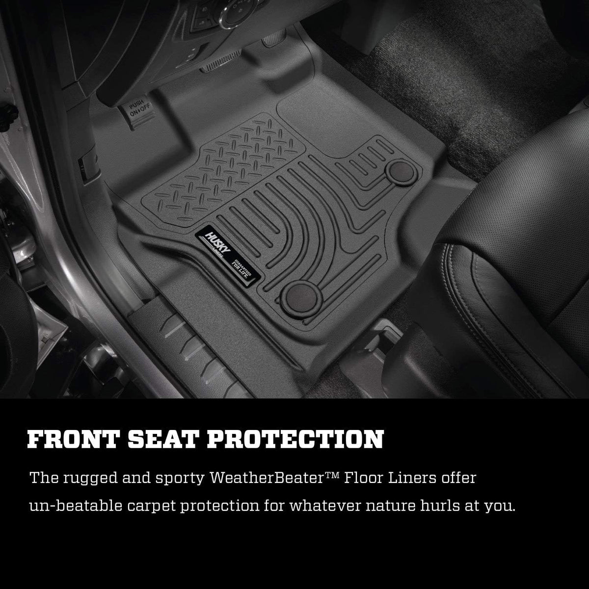 Black Front & 2nd Seat Floor Liners 3 Pcs L73853