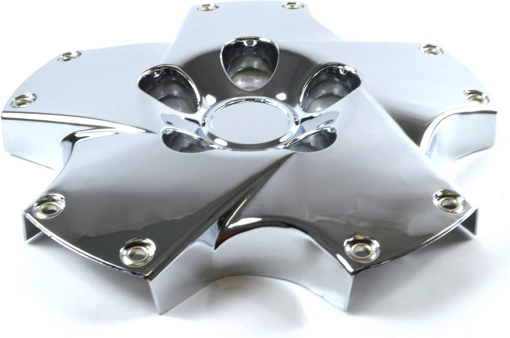 Set of 4 18 inch 5 Spoke Chrome Wheel Hub Center Caps J763227
