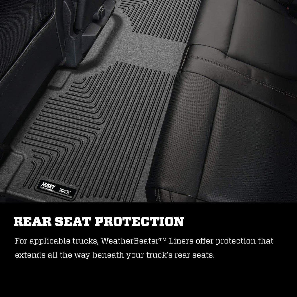 Black Front & 2nd Seat Floor Liners 3 Pcs L73853