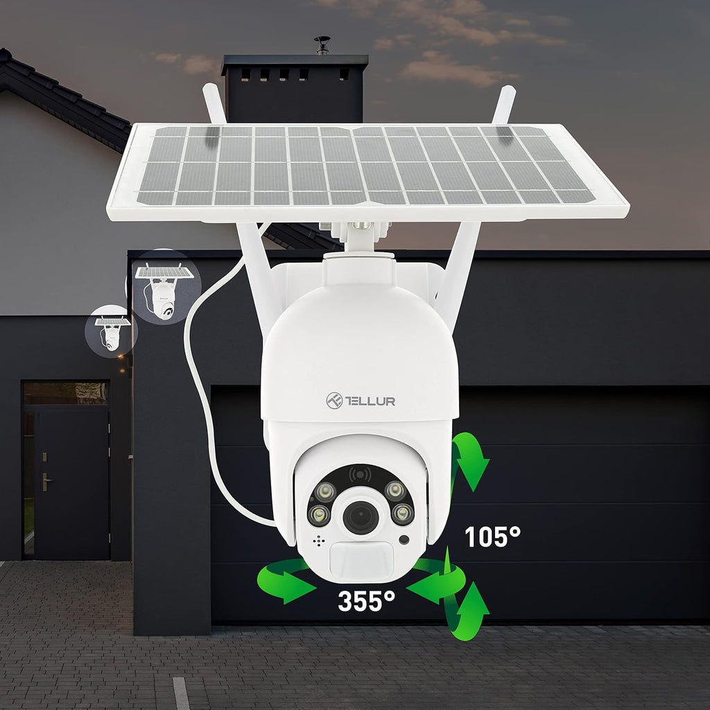Solar Wireless Full HD Security Camera with Night Vision G34791