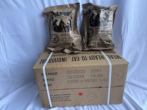 Factory Sealed Case MRE (Meals Ready to Eat) H436