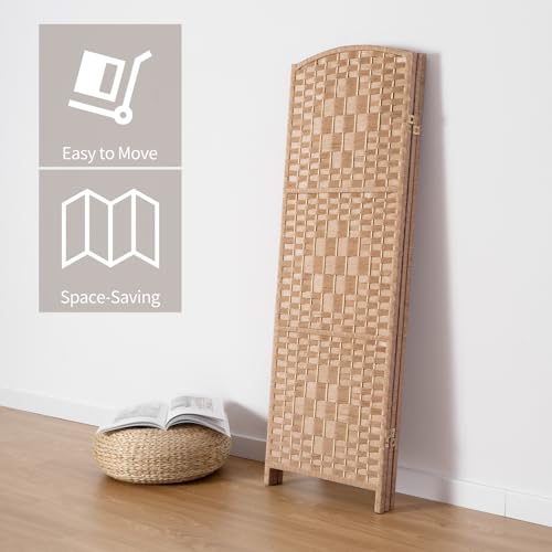 3 Panel Dark Mocha Folding Privacy Screen V827