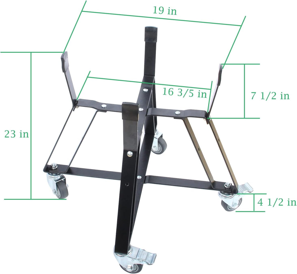 Rolling Cart for Big Green Egg with Locking Caster Wheels R981017
