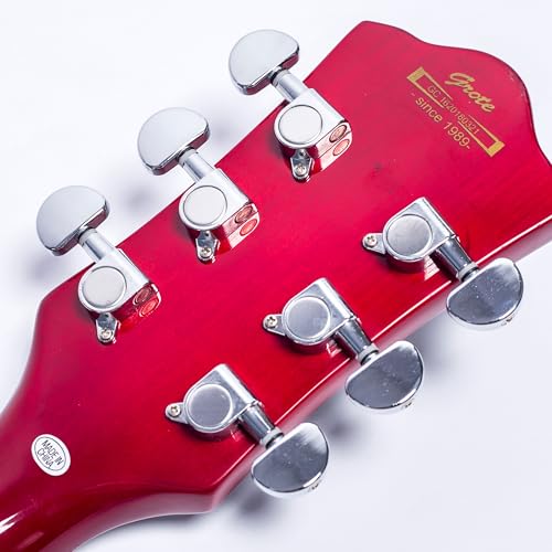 Red Hollow Body Electric Guitar H3232