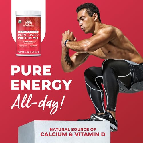 Plant Based Protein Powder with 22 Vitamins & Minerals, 15g of Protein M73878