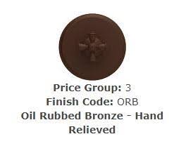Oil Rubbed Bronze Basket Strainer N9118