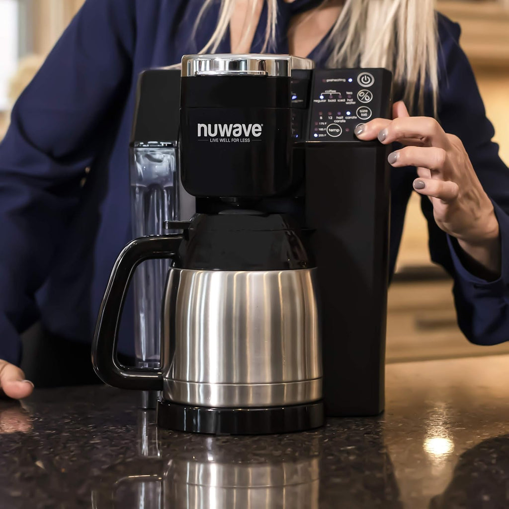 3-in-1 Coffee System with Reusable Cup and Stainless-Steel Carafe T15731
