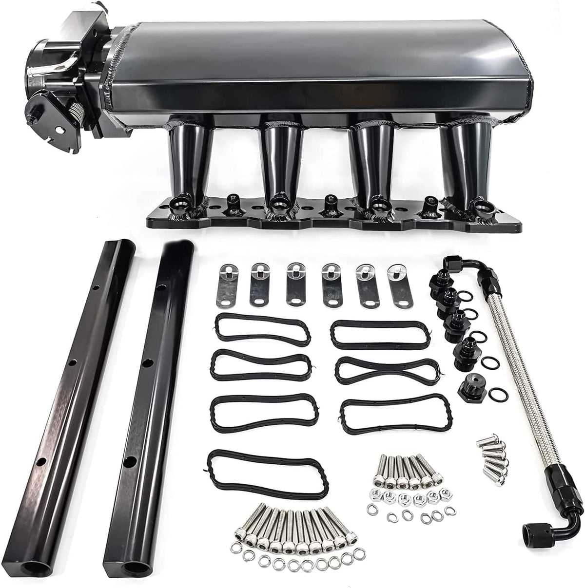 Intake Manifold with Throttle Body and Fuel Rails F148