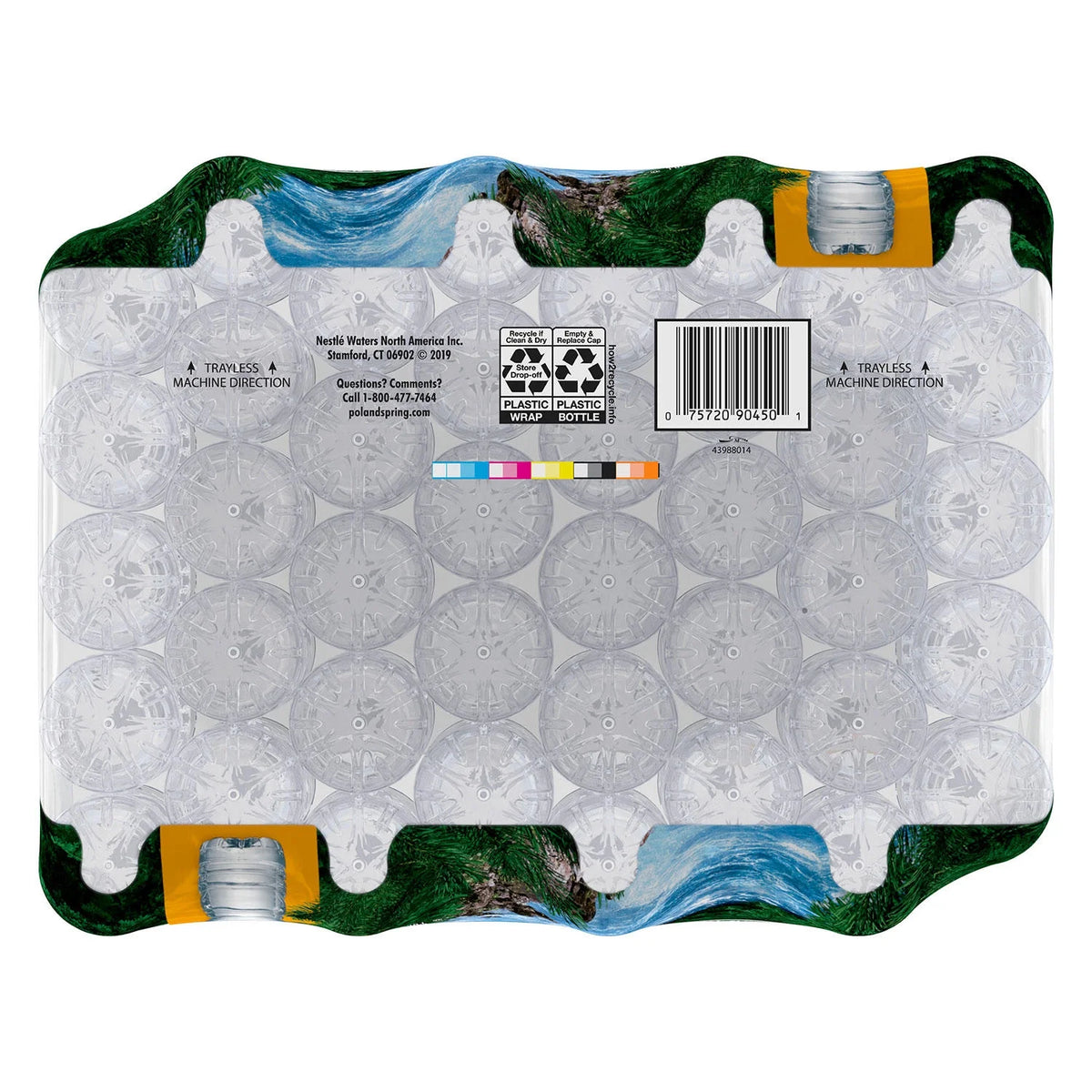 16.9 Fl Oz 40 Count Natural Spring Water Y836349