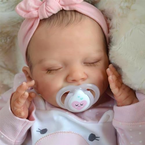 20-Inch Realistic Newborn Vinyl Reborn Baby Doll M57392