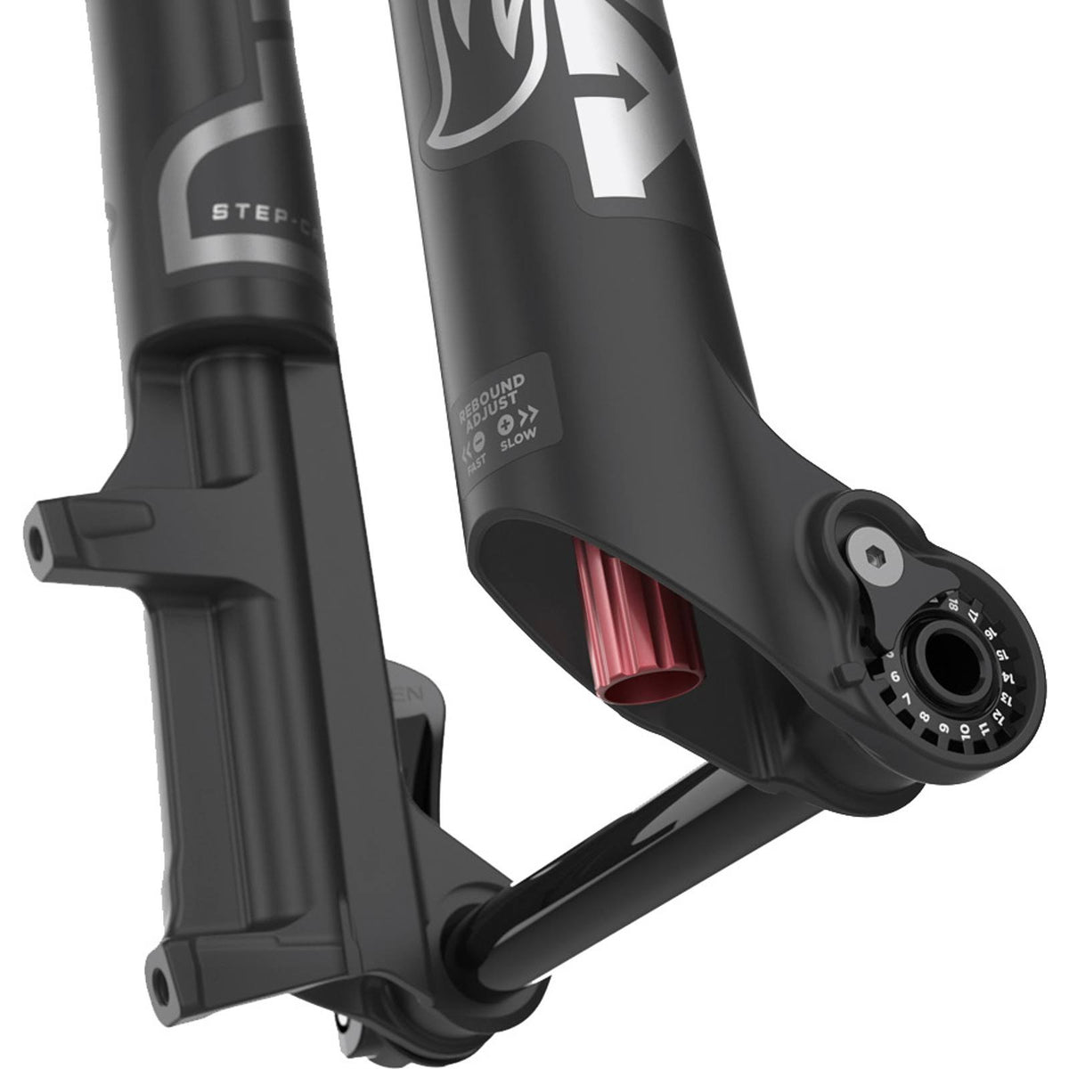 Black 100mm Suspension Fork T1243