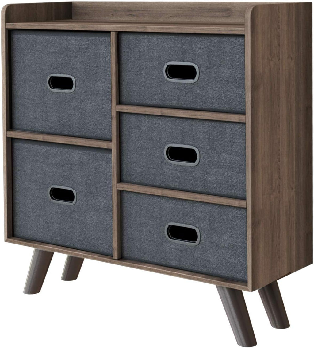 5 Drawer Wood Dresser M59382