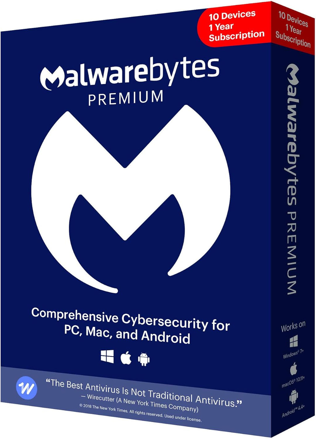 Antivirus Software 12 Months 10 Devices U17955