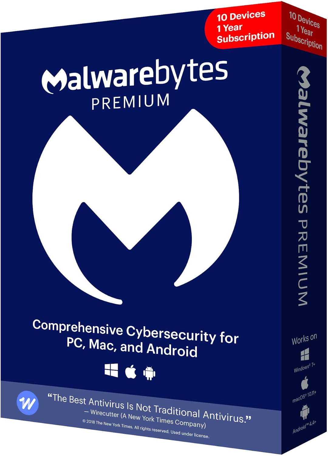Antivirus Software 12 Months 10 Devices U17955
