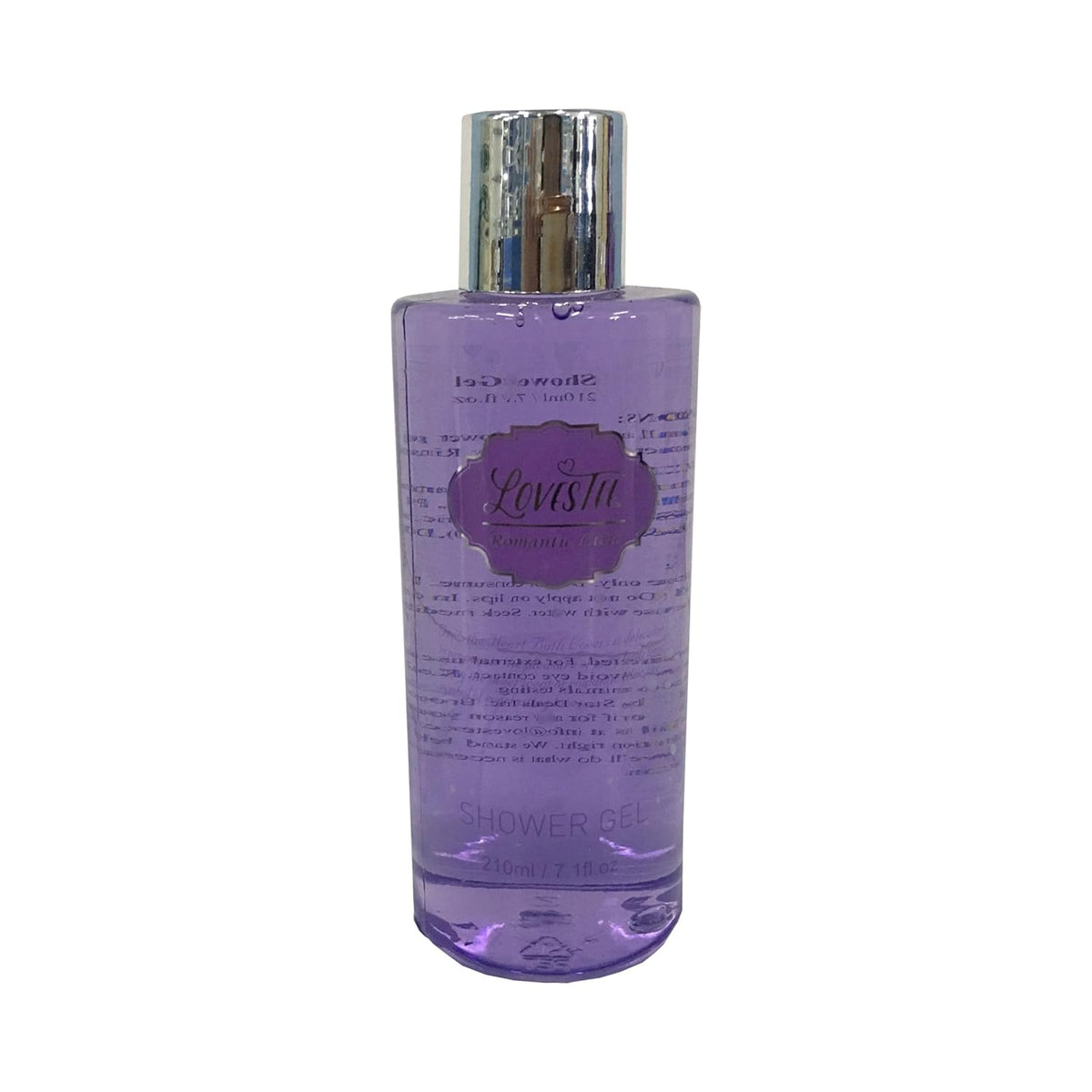 Lavender Bath and Body Set with Shower Gel, Body Lotion, Hand Lotion, Bath Salt, Flower Sponge and EVA Sponge N89904