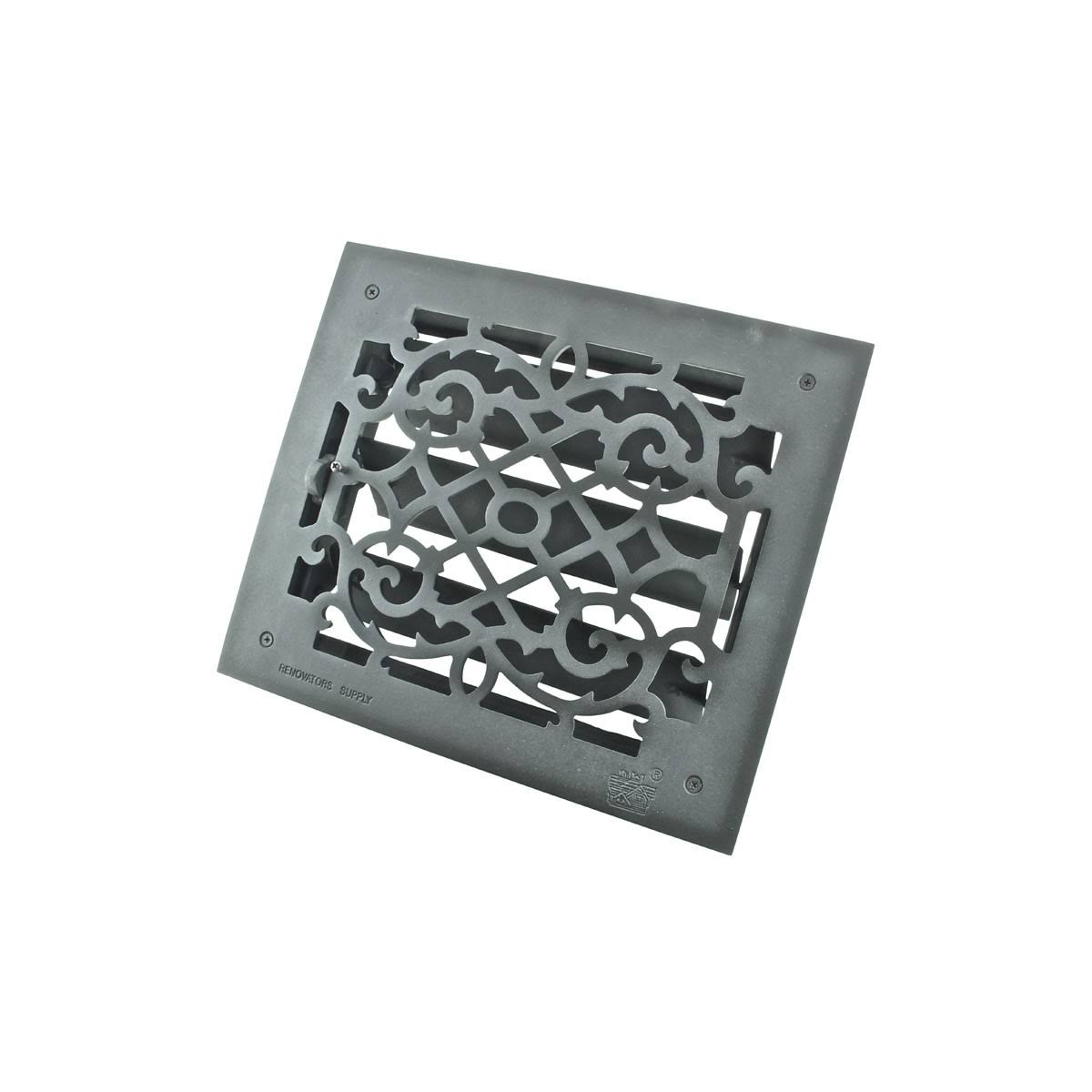 Cast 10 x 12 Duct Floor Heat Register Louver Vent M4579