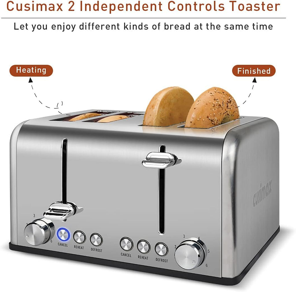4 Slice Stainless Steel Toaster L52679